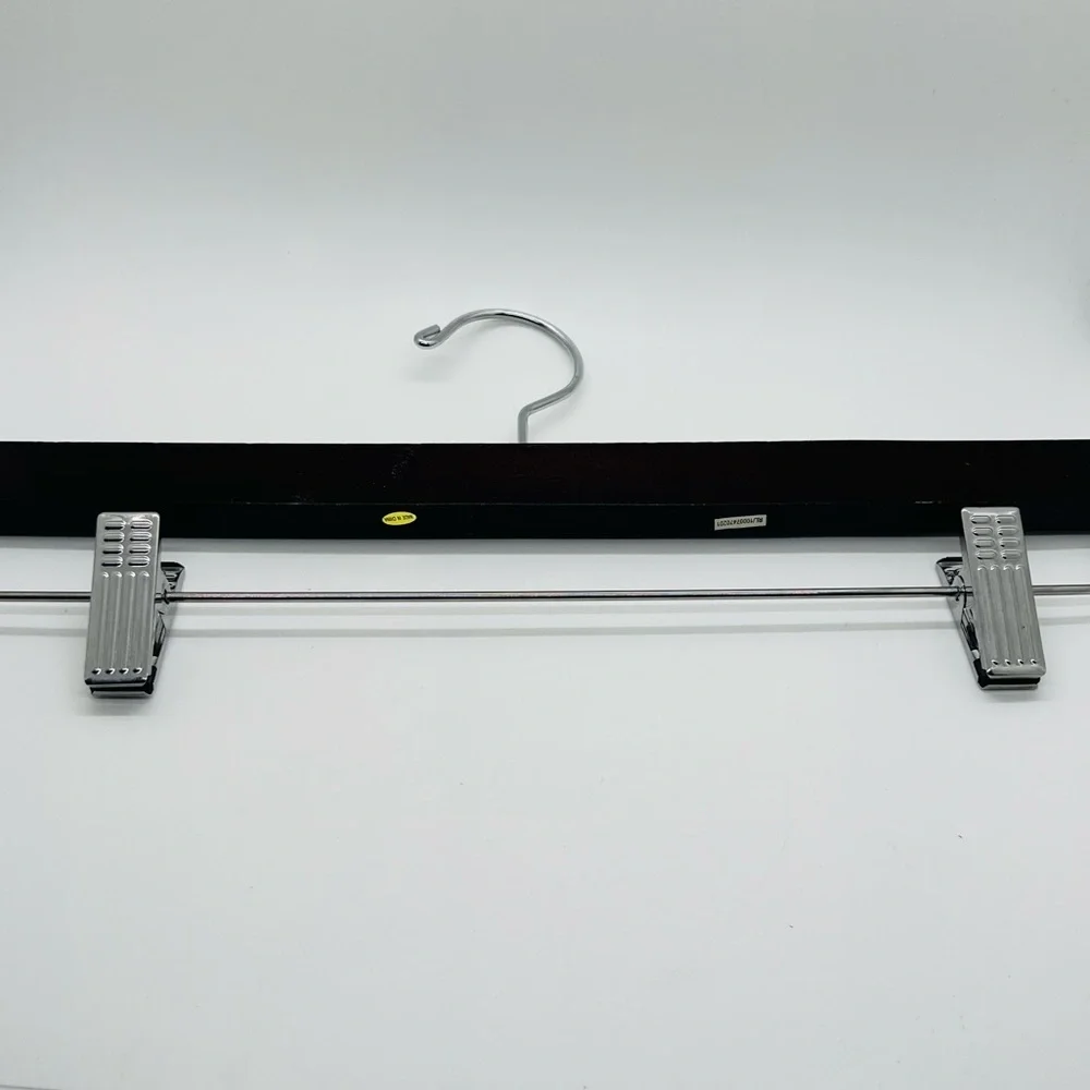 2/$12 NWT Walnut TWO Wooden Skirt/Pant Hangers
